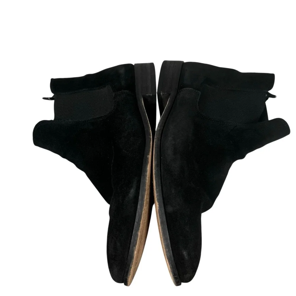 Shoe The‎ Bear Dev Men's Black Suede Chelsea Boots Size 40